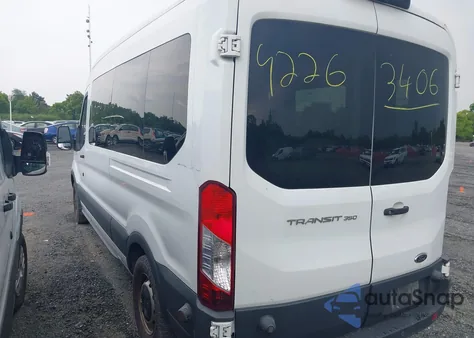 2018 Ford Transit-350 Xl z USA, uszkodzony, nr VIN 1FBAX2CMXJKB46104